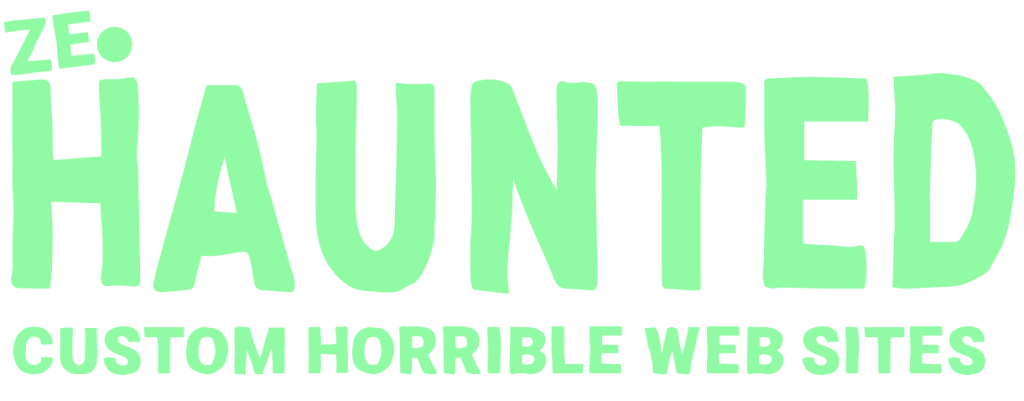 Ze Haunted - logo